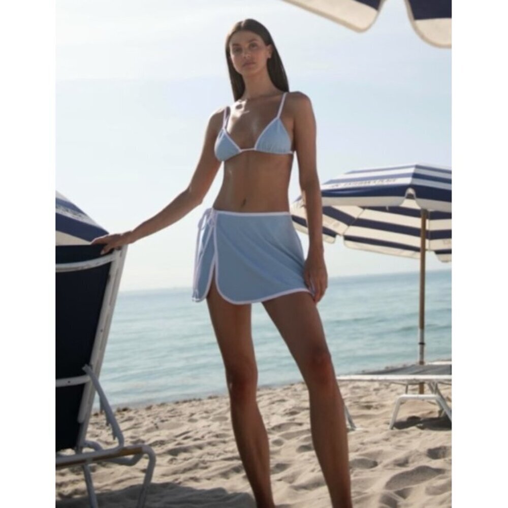 Wilo The Label Luxury Swimwear Skirt Size XS